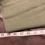 J.Jill Linen Stretch Pull-On Pants L Green Tapered Relaxed Fit Elastic Waist Photo 11