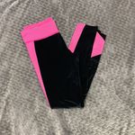 Under Armour Coldgear Stripe Inset Leggings Black and Pink Size Medium Photo 1