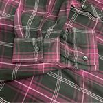 Terra & Sky  2x (20w-22w) Long-Sleeve Plaid Button Up Soft Layer Western top Photo 5