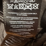 Marciano  Lamb Leather Black Pencil Skirt Back Zip Stretchy Y2K Style Size 6 Chic Photo 6