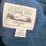 American Eagle  Women's Small Denim Shirt Long Sleeve Button-Down Casual Cotton‎ Photo 1