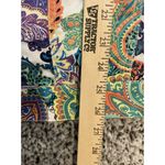 Bend Over Hippie Paisley Denim Jacket‎ Size 22W Cowgirl 4 Pocket Button Up Boho Pink Photo 3