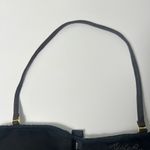 Apple Bottoms Y2K Black Ribbed Knit Bandeau Cutout Halter Crop Top Tube Top Photo 5