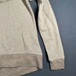 Miss Me  Sweater Womens S Beige Lace Sequins Embellished Crew Neck Long Sleeve Photo 7