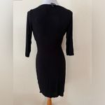 Sanctuary  Black Dasha Draped Jersey Dress NEW SMALL Photo 3