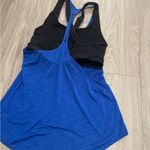 Athleta  Vibrant Blue Racerback Tank Top Photo 2