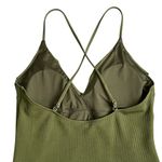 Cupshe  One Piece Ruffle Wrap Swimsuit Women’s Size XL Textured Green Summer Photo 5