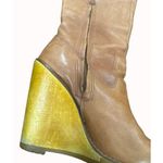 Lauren Ralph Lauren women’s brown leather vintage above knee boots 7.5B SKU 4136 Size undefined Photo 2