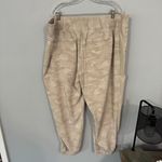 Athleta NWOT  Beige Cream Camo Pull On Pants Joggers Women's Plus Size 22 Pockets Photo 5