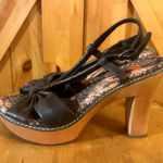 Rocket Dog   Brown Strappy Pump Slingback Platform High Heel Sandals Size 6.5 Photo 0