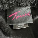 Torrid Vintage  Womens Maxi Blouson Sundress V Neck Sleeveless Lace Back Black 4X Photo 8