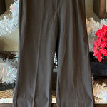 kim rogers Brown Trousers Comfy Business Casual Womens 12P Photo 0