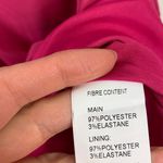 Princess Polly NWT Dyer Sheer Sleeve Bustier Mini Dress Hot Pink Size 6 Photo 6