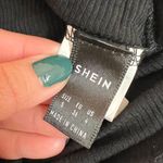 SheIn Ruched Drawstring Front Sweetheart Neckline Bodysuit Size Small Photo 9