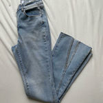 Bbj Los Angeles jeans flare sparkle diamond Blue Size 28 Photo 0