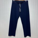 FIGS Livingston Basic Scrub Pant Straight Leg Bottom Size M Navy Blue #T21003 Photo 2