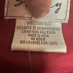 NEW Stenay 100% Silk Red Floral Beaded Sequin Jacket Size Large Formal Deadstock Photo 5