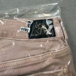 American Eagle  Jeans Womens 8 Pink Jeggings Mid Rise Crop Super Stretch Denim Photo 8