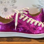 Schultz Ofelia Metallic Pink Leather Casual Lace Photo 8