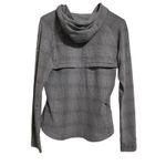 Nike  Dri-FIT Women's Hoodie‎ Pullover Gray Plaid Athletic Top Activewear Medium Photo 10