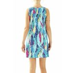 Lilly Pulitzer  Blythe Light As A Feather V-Neck Sleeveless Swing Cotton Dress Photo 1