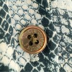 Zadig & Voltaire  Rougi Snake Dress Blue Sz L Photo 10