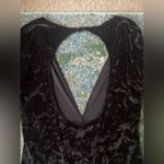 Victoria's Secret Victoria’s Secret velour long sleeve plunge open back thong bodysuit, size M/L Photo 7