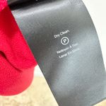 Donna Karan  Sheath Dress Knee Length Sleeveless Crepe Red Classic US 10 NWT Photo 4