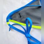 JOLYN Vent Bikini Top - Royal/Neon - XS Photo 1