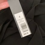 The Limited NEW Black Wide Leg Culottes High Rise Work Pants Black Sz 4 Stretch NWT Photo 2