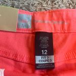 NWT! Mossimo Peach Mid Waist & Straight Hip Jean Short Size 12 Pink Photo 3