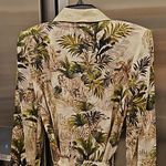 L'Agence ππ Ciara Robe Blouse ~ Antique White Safari Print Medium M NWT Photo 10