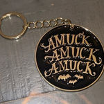 Disney 's Hocus Pocus "Amuck Amuck Amuck" Key Chain- NEW Photo 0