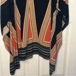 Swim Kimono Coverup Sz L Geometric Print Boho Size L Photo 7