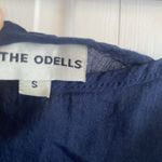 Anthropologie The Odells Navy Maxi Dress Size Small lightweight cotton Photo 1