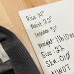 Treasure & Bond Gray Corduroy Flare Pants Size 22 NWOT Photo 9