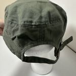 Leader Hat Baseball Cadet Green Rhinstone One Size Adjustable Bling Baseball Mom Photo 3