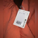 COS RUFFLED JUMPSUIT - ORANGE |  fall NWT $155 casual formal boho contemporary Photo 4