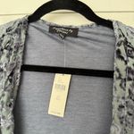 Anthropologie Feathers by Tolani Women’s One Size Velvet Kimono Cardigan New Photo 1