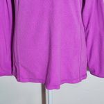 Columbia Fuchsia Fleece Quarter-Zip Pullover Size Medium Photo 2