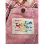 Teddy Fresh  Pink Corduroy Jacket Baseball Size XL Unisex Women's Photo 3