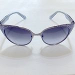 Kate Spade  cat eyes silver glitter sunglasses Photo 5