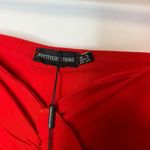 Pretty Little Thing Pretty Little Things Ruched Front Bodycon Dress Sz 2 Red Photo 7