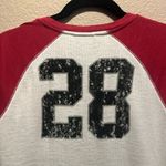 Disney  Parks Mickey Mouse Baseball Flag Runner Cheerleader Shirt Size Large Photo 6