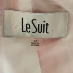 Le Suit Women's Pink Striped Blazer Size 14 Pink and White Blazer Photo 6