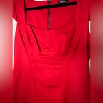 XOXO Red Square Neck Cap Sleeve Above The Knee Dress Size 13/14 NWT Photo 2