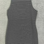 Abercrombie & Fitch Vintage Y2K  Bodycon‎ Dress Womens Medium Blue White Striped Photo 0