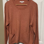 Madewell  Alpaca Blend Light Rust Sweater Size Large Photo 0