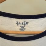 Brandy Melville  / JOHN HALT white/navy Ringer tee Greenwich, CT Photo 1