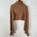 Tularosa  NWT Jemima Cropped Turtleneck Sweater Size Xsmall Photo 2